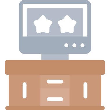 kutu teslim simgesi düz biçimli