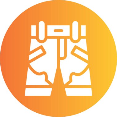 Robot simgesinin vektör illüstrasyonu