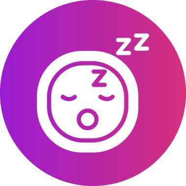 Simge vektör çizim uyku