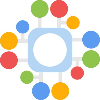 Renkli ve beyaz bulmacalı bir arkaplanın vektör çizimi