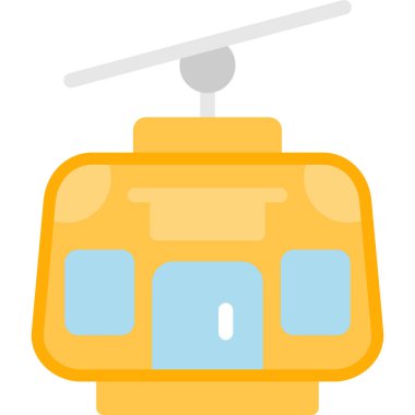 Ulaşım düz renkli simge