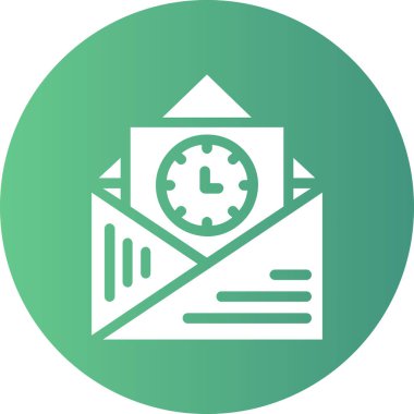 vektör posta simgesi illüstrasyonu