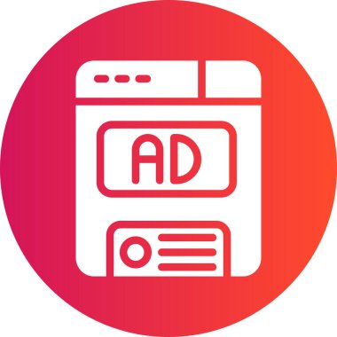 seo modern simgesinin vektör illüstrasyonu