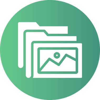 Modern bir simgenin vektör illüstrasyonu