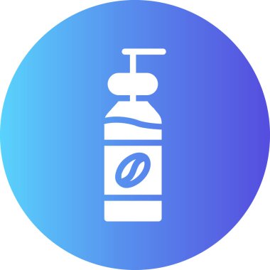 Şişe. Web simgesi vektör illüstrasyonu