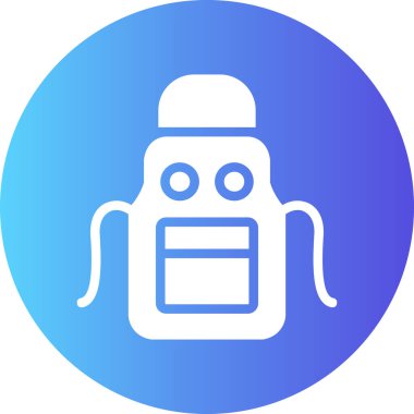 Robot simgesinin vektör illüstrasyonu