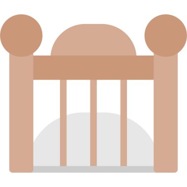 Otel renkli vektör simgesi