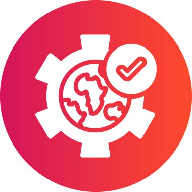 seo modern simgesinin vektör illüstrasyonu