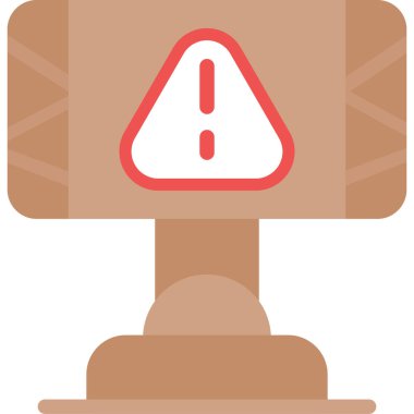 ünlem işareti. vektör çizim