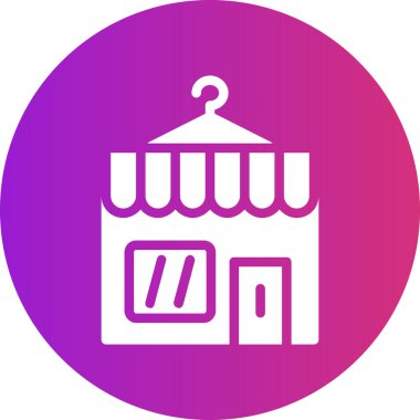 Alışveriş. Web simgesi basit illüstrasyon