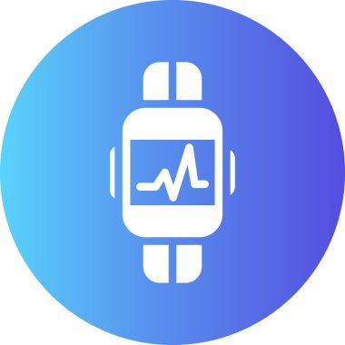 smartwatch simge vektör çizimi