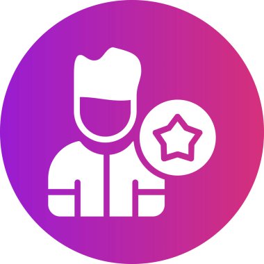 İnsan simgesinin vektör illüstrasyonu