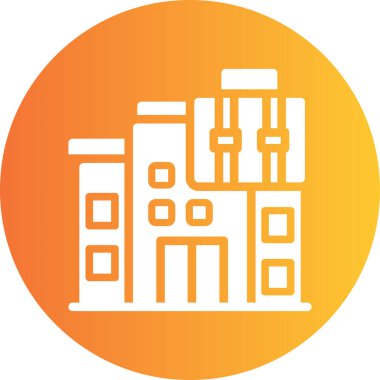 Yapı simgesinin vektör illüstrasyonu