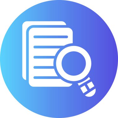 belge simgesi vektör illüstrasyonu