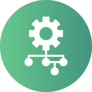 Teçhizat Web simgesi basit illüstrasyon