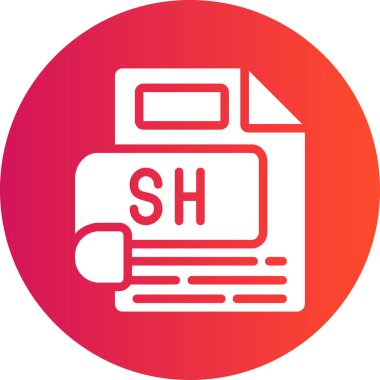 Dosya simgesinin vektör illüstrasyonu