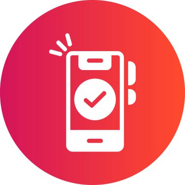 akıllı telefon simgesi, vektör çizim