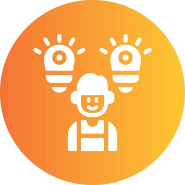 Bir kadının vektör illüstrasyonu