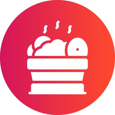 Kek simgesi, vektör illüstrasyonu