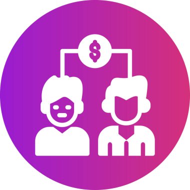 İnsan simgesinin vektör illüstrasyonu