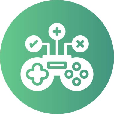 Modern bilgisayar simgesinin vektör illüstrasyonu