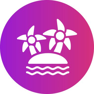 Kumsal. Web simgesi basit illüstrasyon