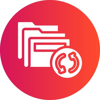 Belge simgesinin vektör illüstrasyonu