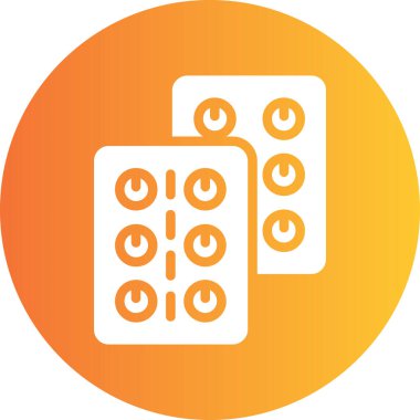 Para kavramının basit simgesi, vektör illüstrasyonu