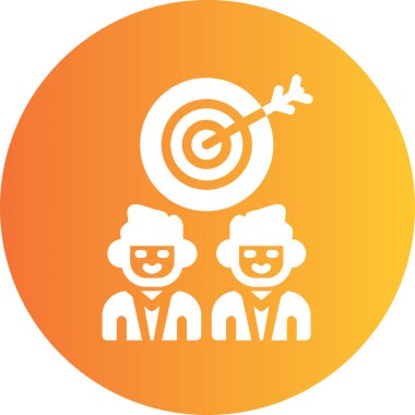 İnsan simgesinin vektör illüstrasyonu