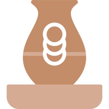 kahve çekirdeği ikonu vektör çizimi tasarımı