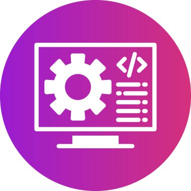 seo modern simgesinin vektör illüstrasyonu