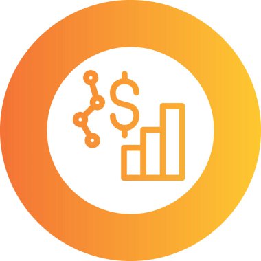 iş grafiği vektör simgesi modern basit vektör illüstrasyon sembolü