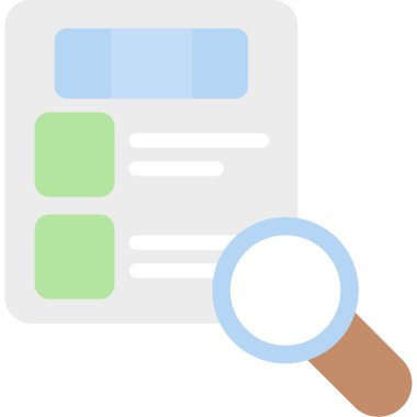 İş Etiği İncelemesi Düz, Basit Vektör Tasarımı