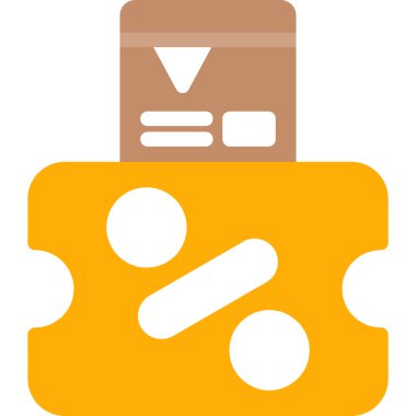 yemek dağıtım vektör simgesi