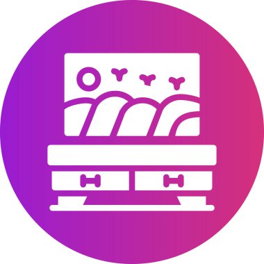 seo modern simgesinin vektör illüstrasyonu