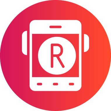 hareket eden telefon vektör çizim