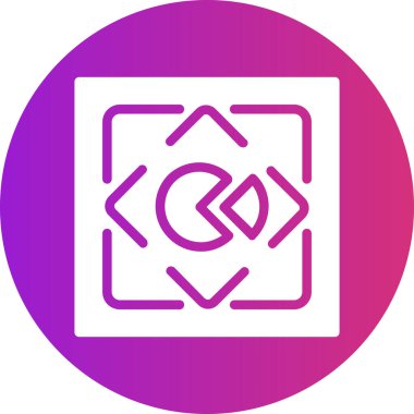 ok vektör simgesi, illüstrasyon