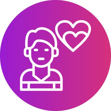 Avatar simgesi, vektör illüstrasyonu