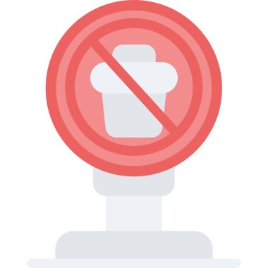 dumanı tüten vektör dairesi simgesi yok