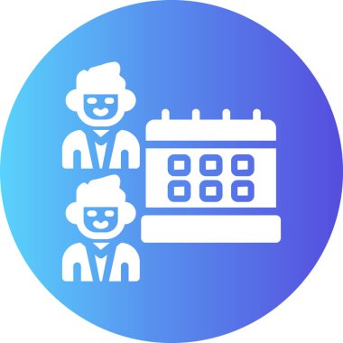 İnsan simgesinin vektör illüstrasyonu