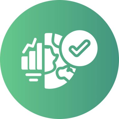 seo modern simgesinin vektör illüstrasyonu