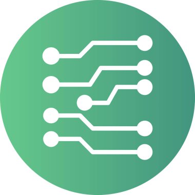 Modern bir simgenin vektör illüstrasyonu