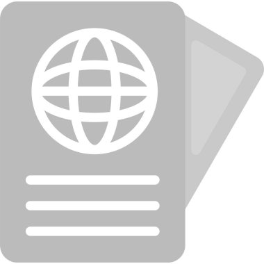 düz biçimli global internet simgesi