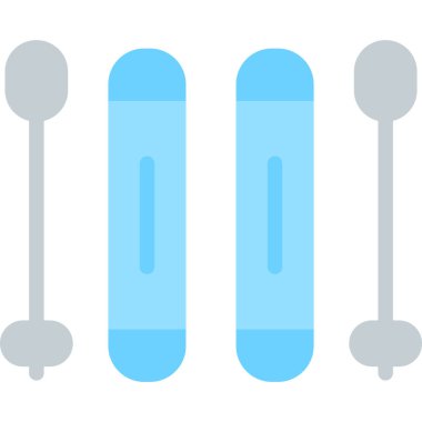 Hava filtresi süzgeç simgesi düz biçimli