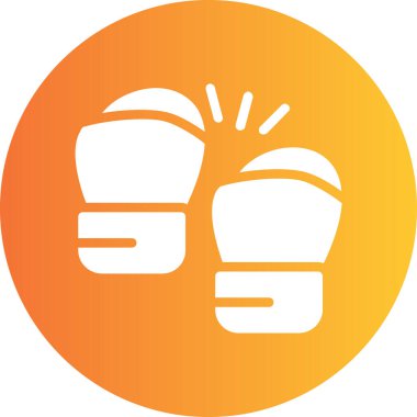 Boks eldivenleri, basit vektör çizimleri