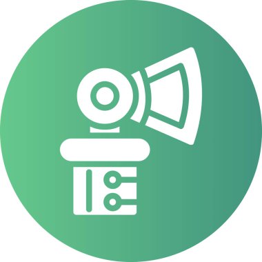 kamera simgesi vektör illüstrasyonu