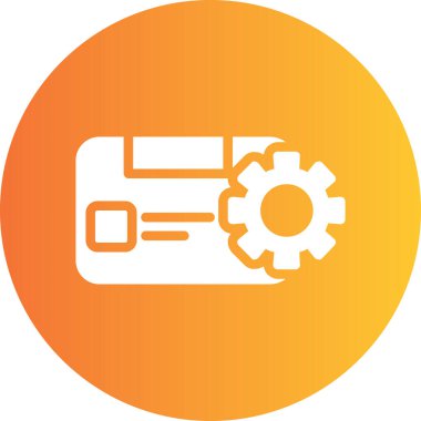 Vektör ayarı Simge illüstrasyonu