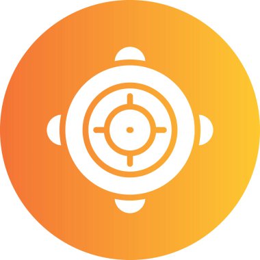 Seo simgesinin vektör illüstrasyonu