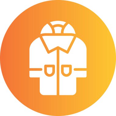 sırt çantası vektör simgesi modern basit beyaz illüstrasyon