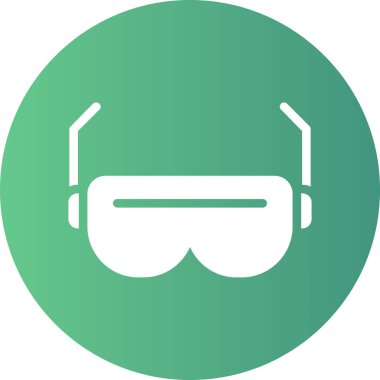 gözlük ikonu vektör illüstrasyonu